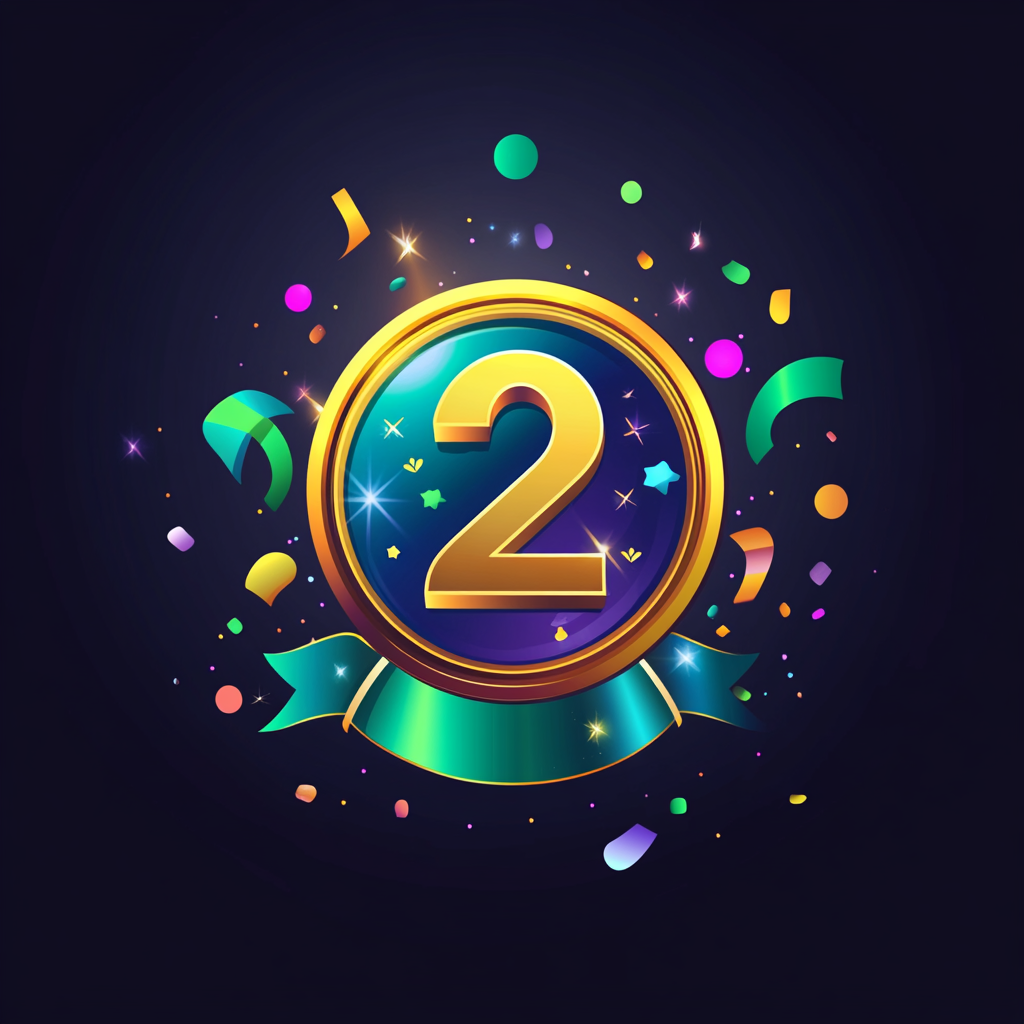 Jubiläums-Medaillon - 2 Jahre